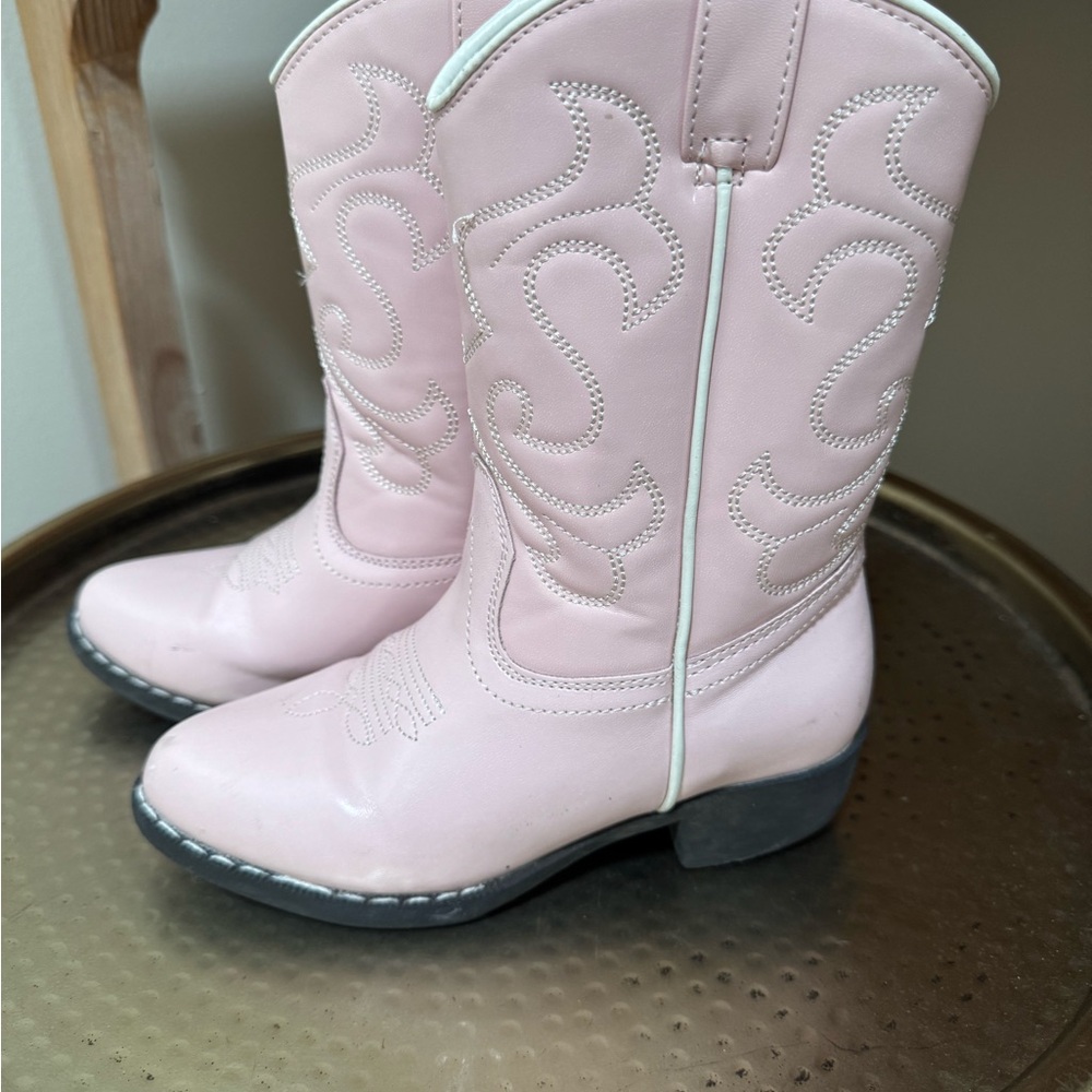 Pink Western Cowboy Boots